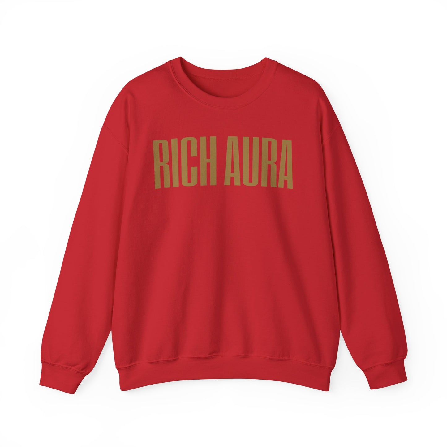 Rich Aura - Rich Love Crewneck - Gold