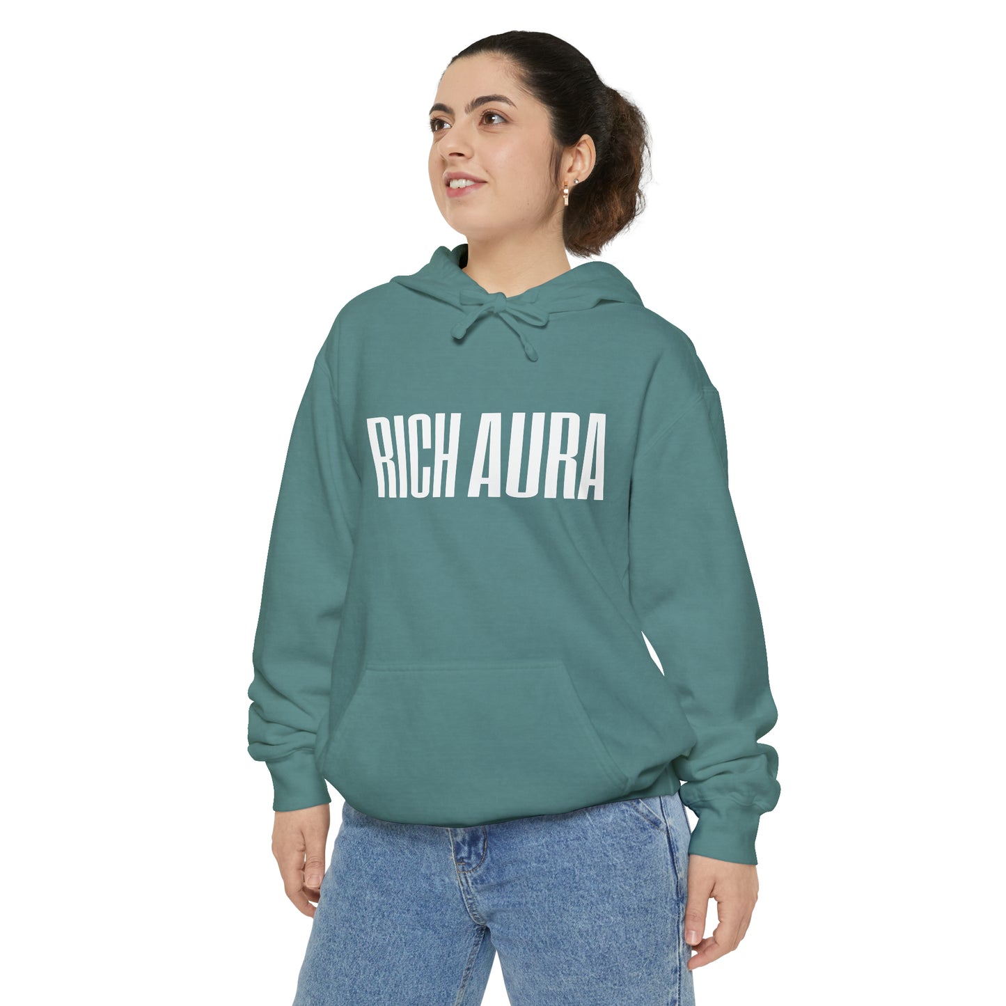 Rich Aura - Rich Easter Hoodie - White