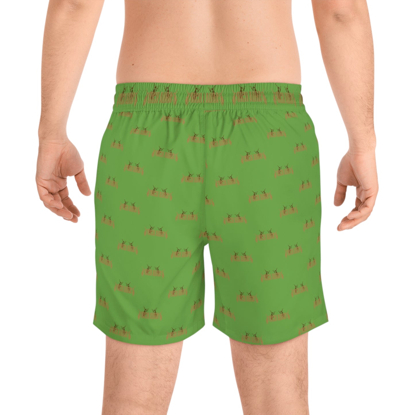 Rich Aura - Light V. Dark Swim Shorts - Light Green