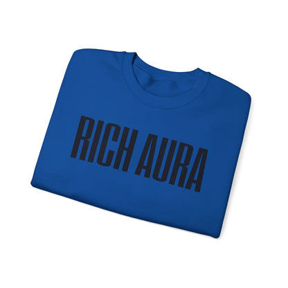 Rich Aura - Rich Easter Crewneck - Black