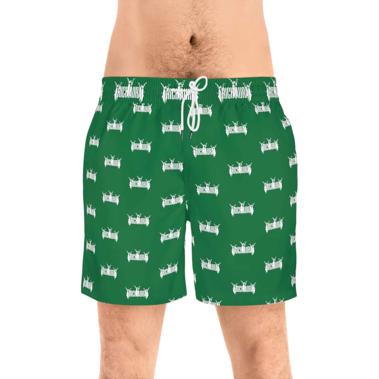 Rich Aura Swim Shorts - Green