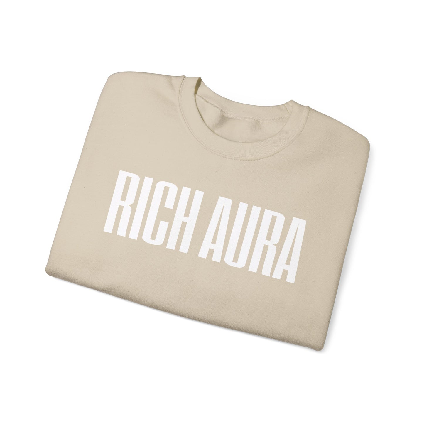 Rich Aura - Rich Easter Crewneck - White