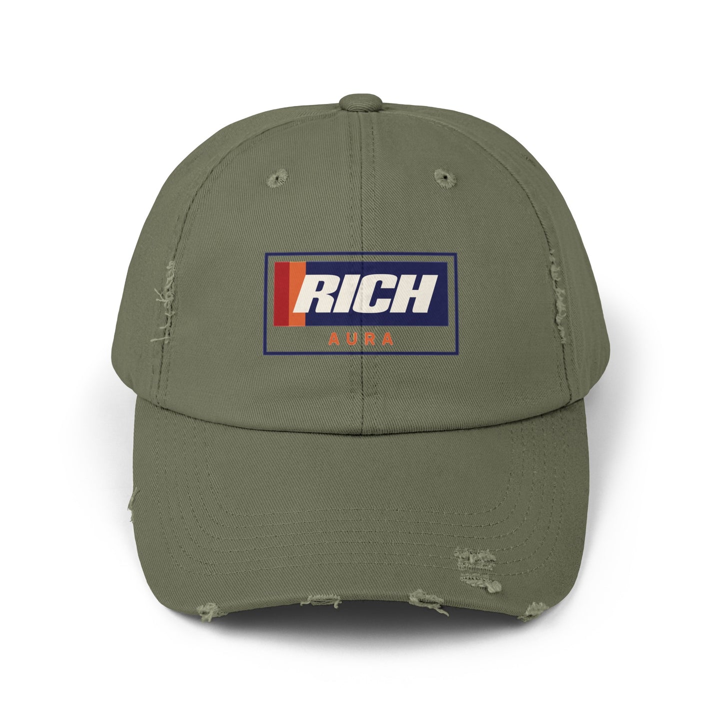 Rich Aura - Rich Racing Stamp Distressed Cap