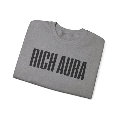 Rich Aura - Rich Easter Crewneck - Black