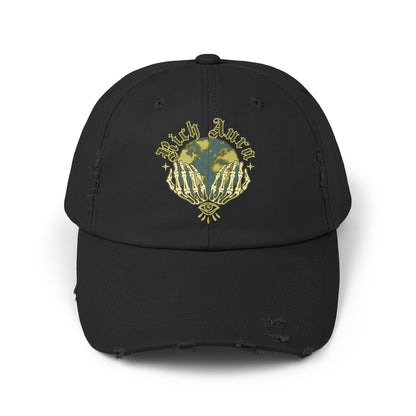 Rich Aura World Distressed Cap