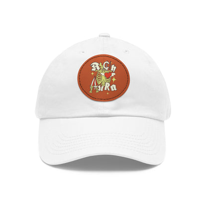 Rich Aura - Rich Love Dad Hat w/ Leather Patch (Round)