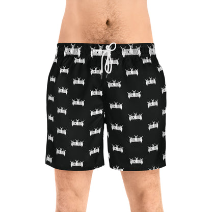 Rich Aura Swim Shorts - Black