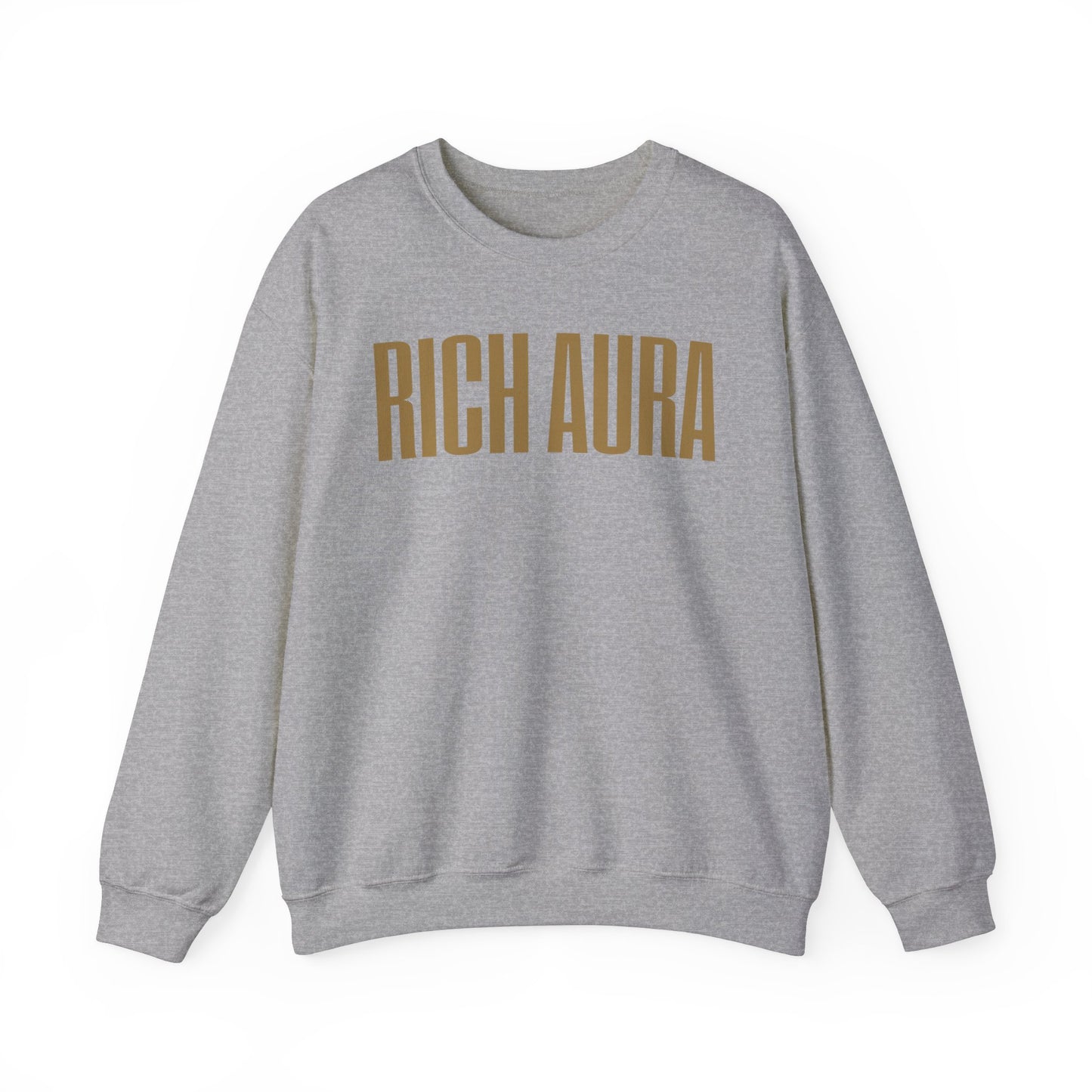 Rich Aura - Rich Love Crewneck - Gold