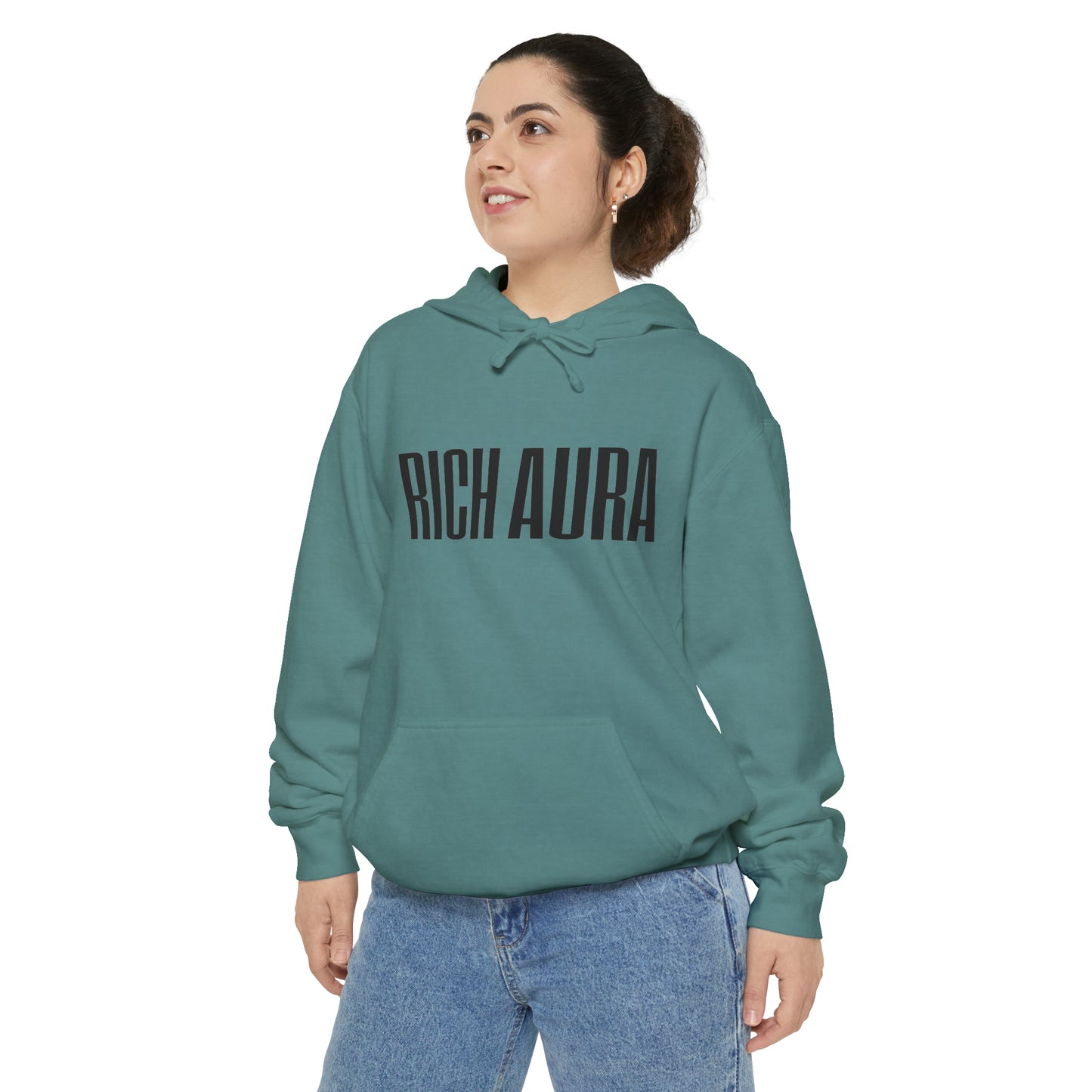 Rich Aura - Rich Easter Hoodie - Black