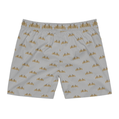 Rich Aura - Light V. Dark Swim Shorts - Light Grey