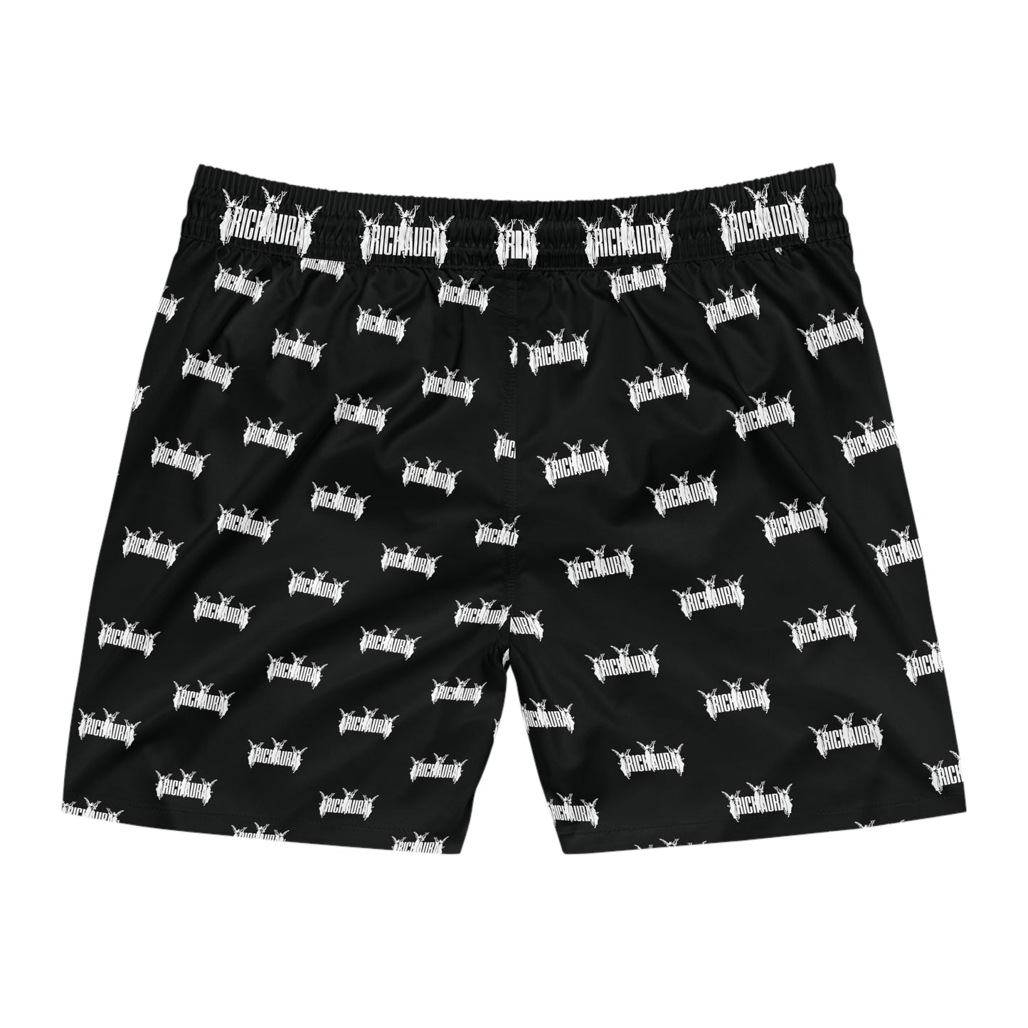 Rich Aura Swim Shorts - Black