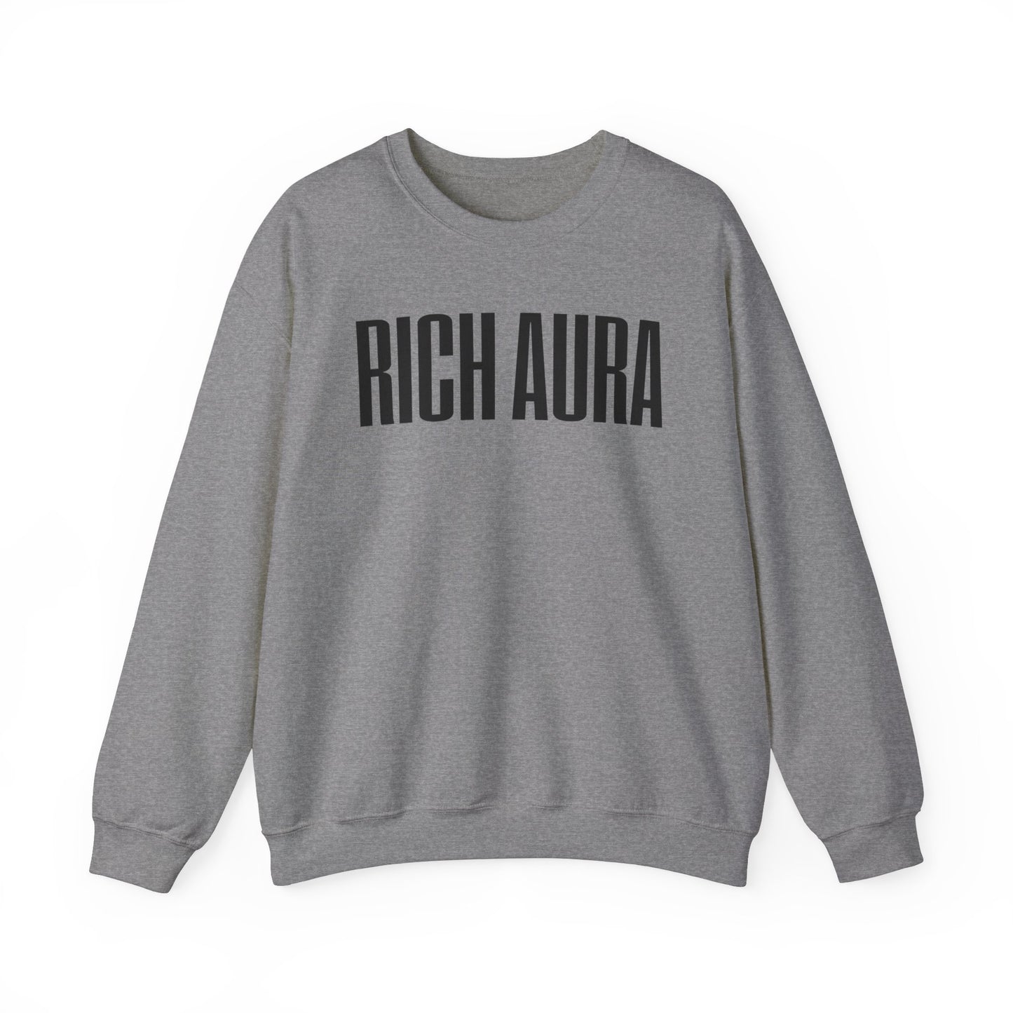 Rich Aura - Rich Easter Crewneck - Black