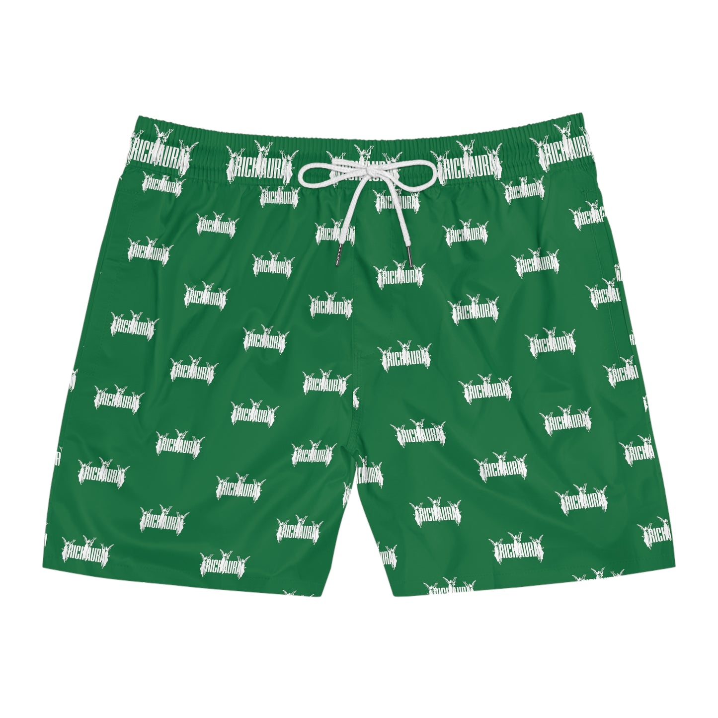 Rich Aura Swim Shorts - Green