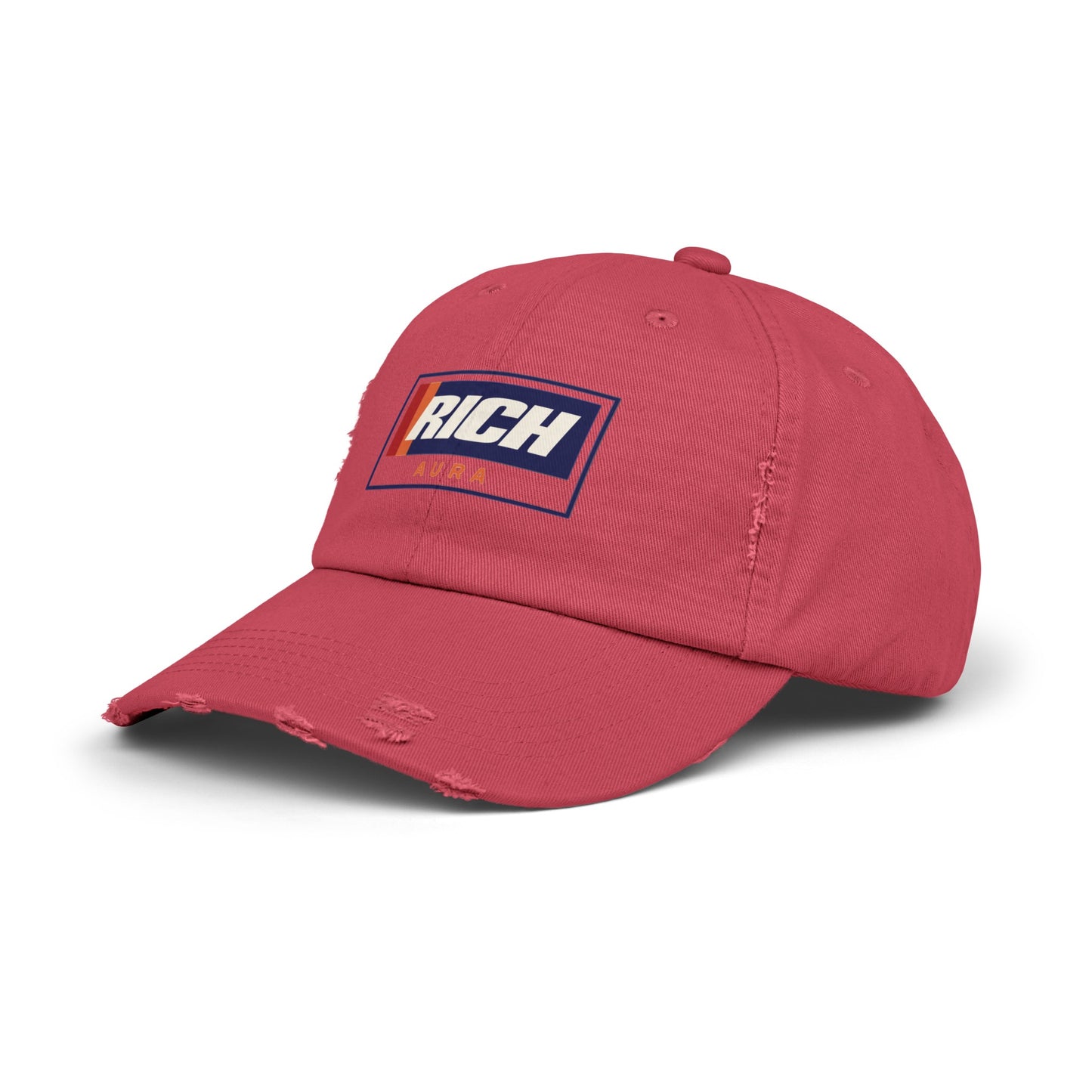 Rich Aura - Rich Racing Stamp Distressed Cap