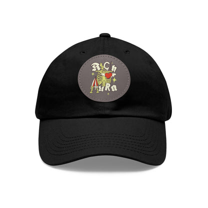 Rich Aura - Rich Love Dad Hat w/ Leather Patch (Round)