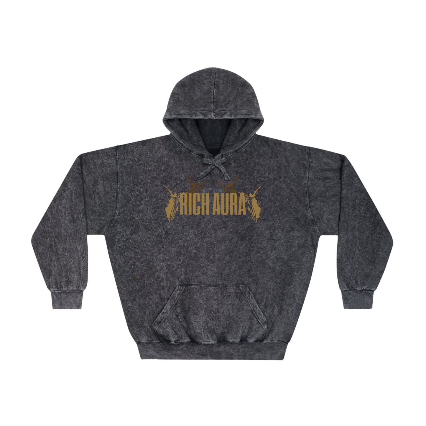 Rich Aura Light v. Dark - Mineral Wash Hoodie