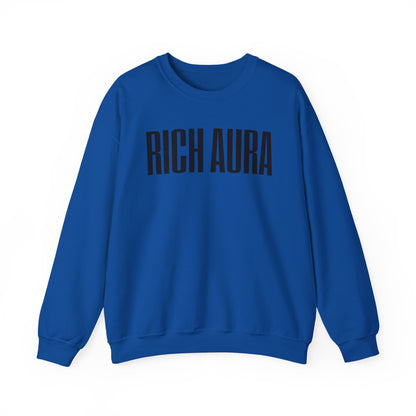 Rich Aura - Rich Easter Crewneck - Black