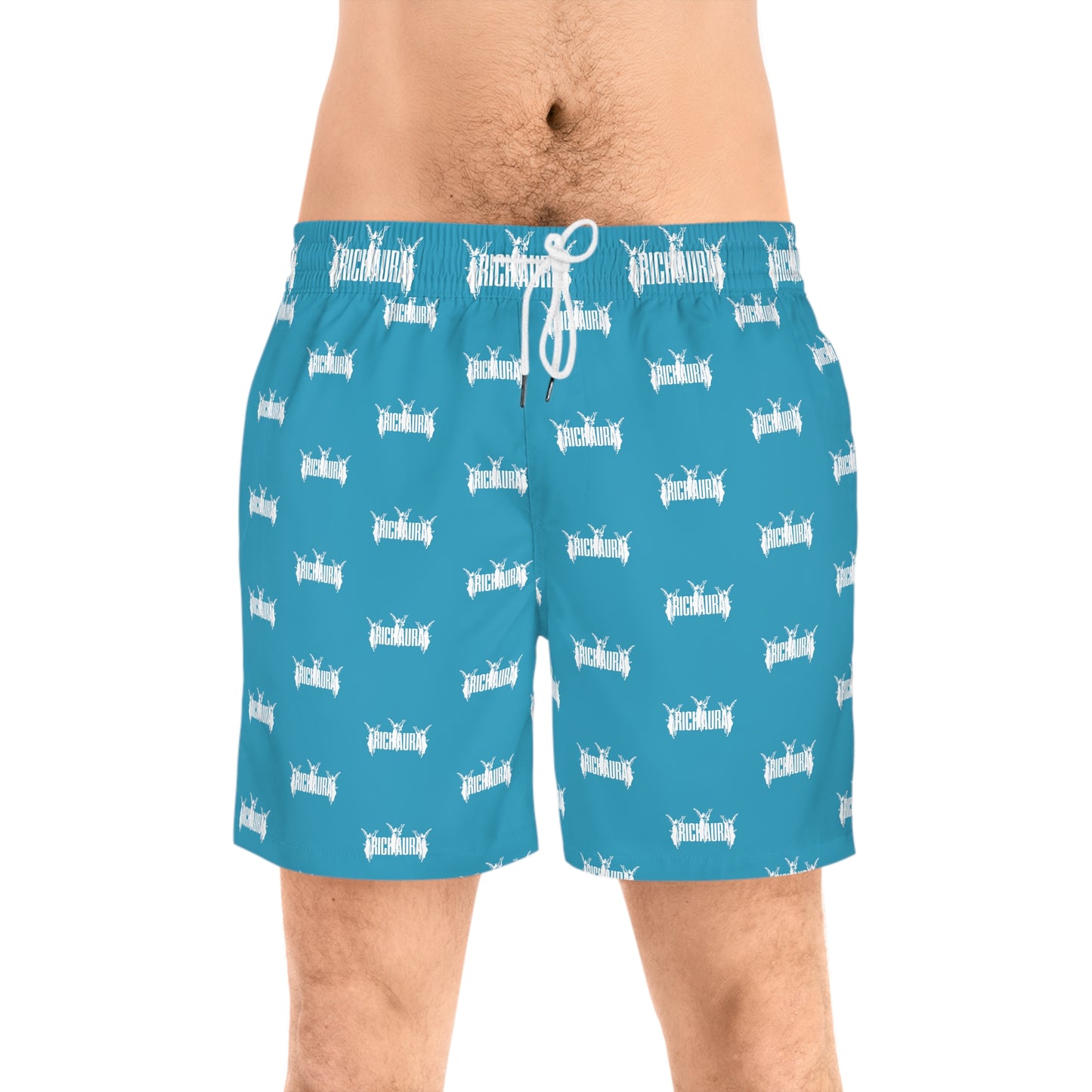 Rich Aura Swim Shorts - Turquoise