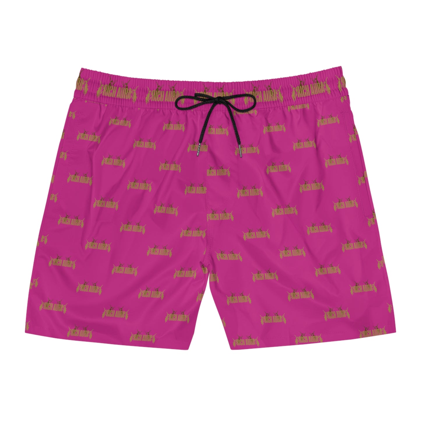 Rich Aura - Light V. Dark Swim Shorts - Rich Pink