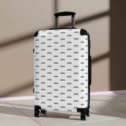 Rich Aura White Suitcase