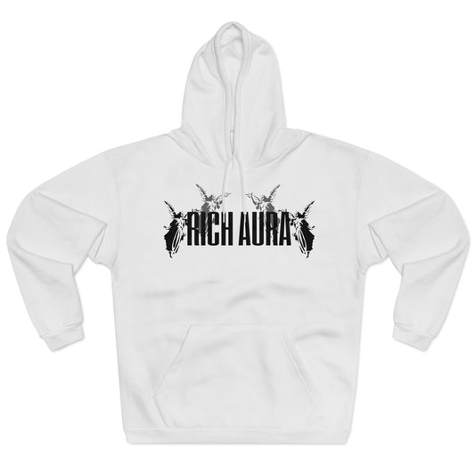 Rich Aura - Light v. Dark Pullover Hoodie - Black