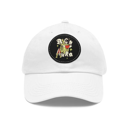 Rich Aura - Rich Love Dad Hat w/ Leather Patch (Round)