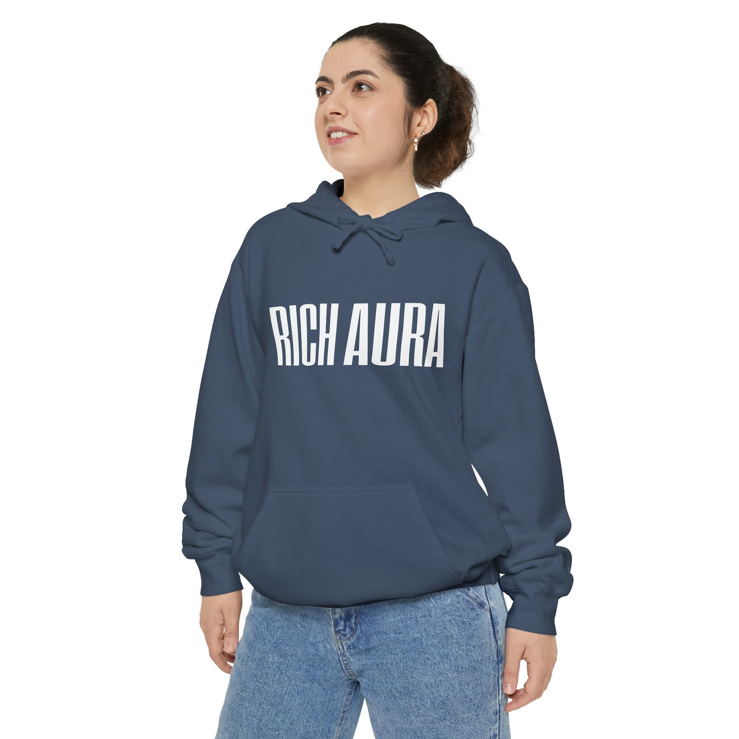 Rich Aura - Rich Easter Hoodie - White