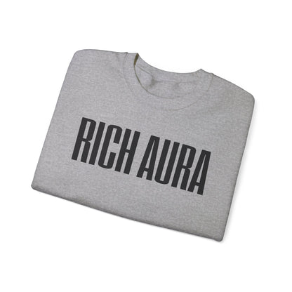 Rich Aura - Rich Easter Crewneck - Black