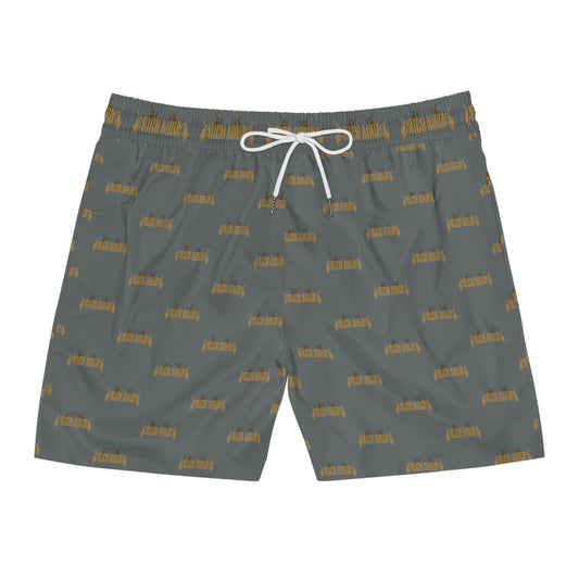 Rich Aura - Light V. Dark Swim Shorts - Dark Grey