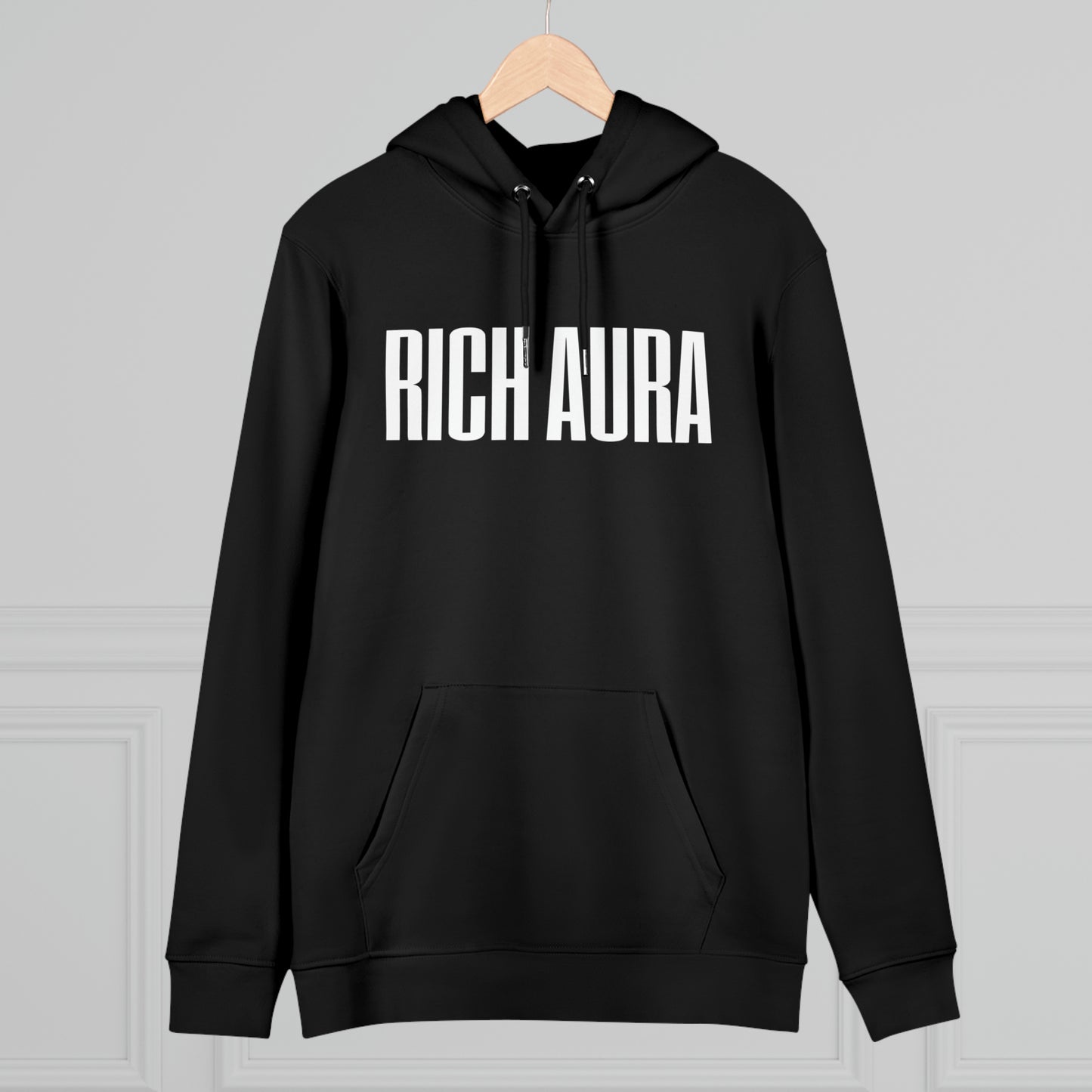 Rich Aura Original Aura - Cruiser Hoodie - White