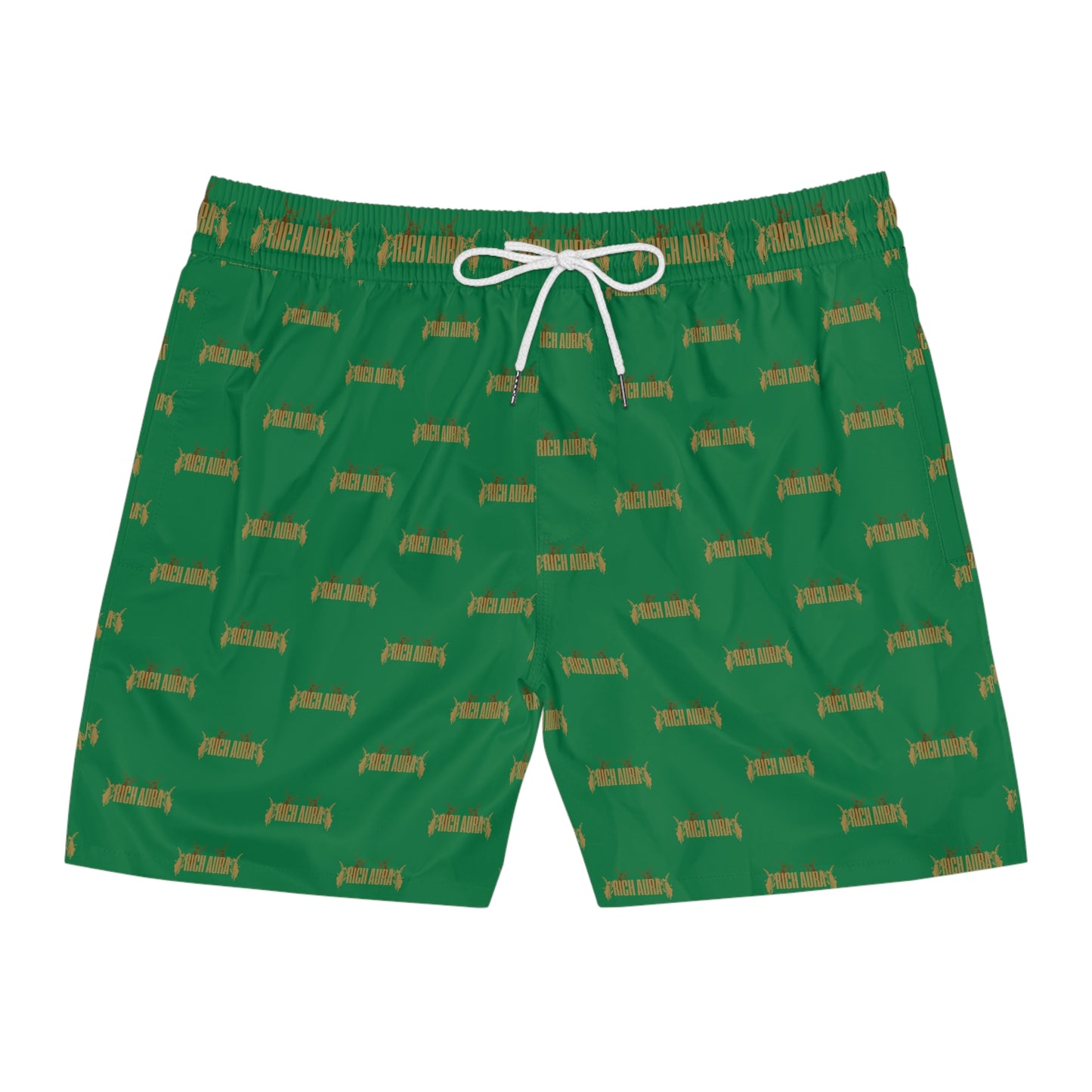 Rich Aura - Light V. Dark Swim Shorts - Green