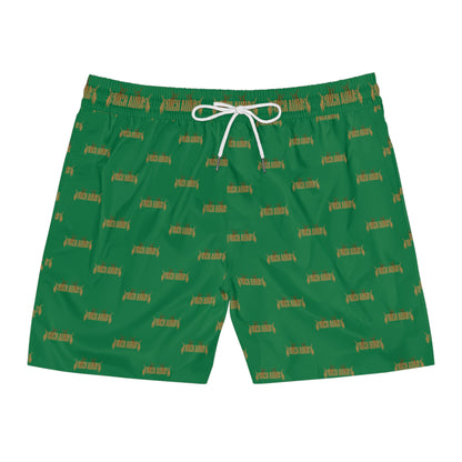 Rich Aura - Light V. Dark Swim Shorts - Green