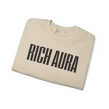 Rich Aura - Rich Easter Crewneck - Black