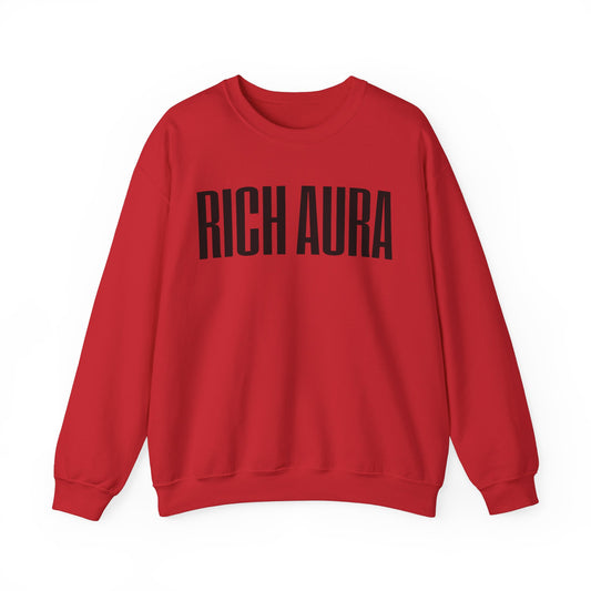 Rich Aura - Rich Love Crewneck - Black