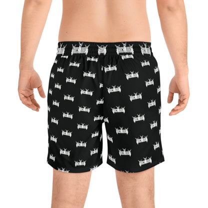 Rich Aura Swim Shorts - Black