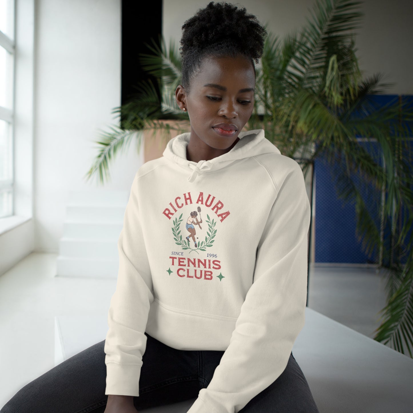 Rich Aura Original Aura - Tennis Club Hoodie