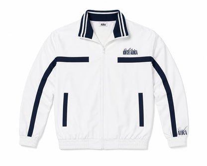 Rich Aura Tennis Club Track Suit – White/Navy